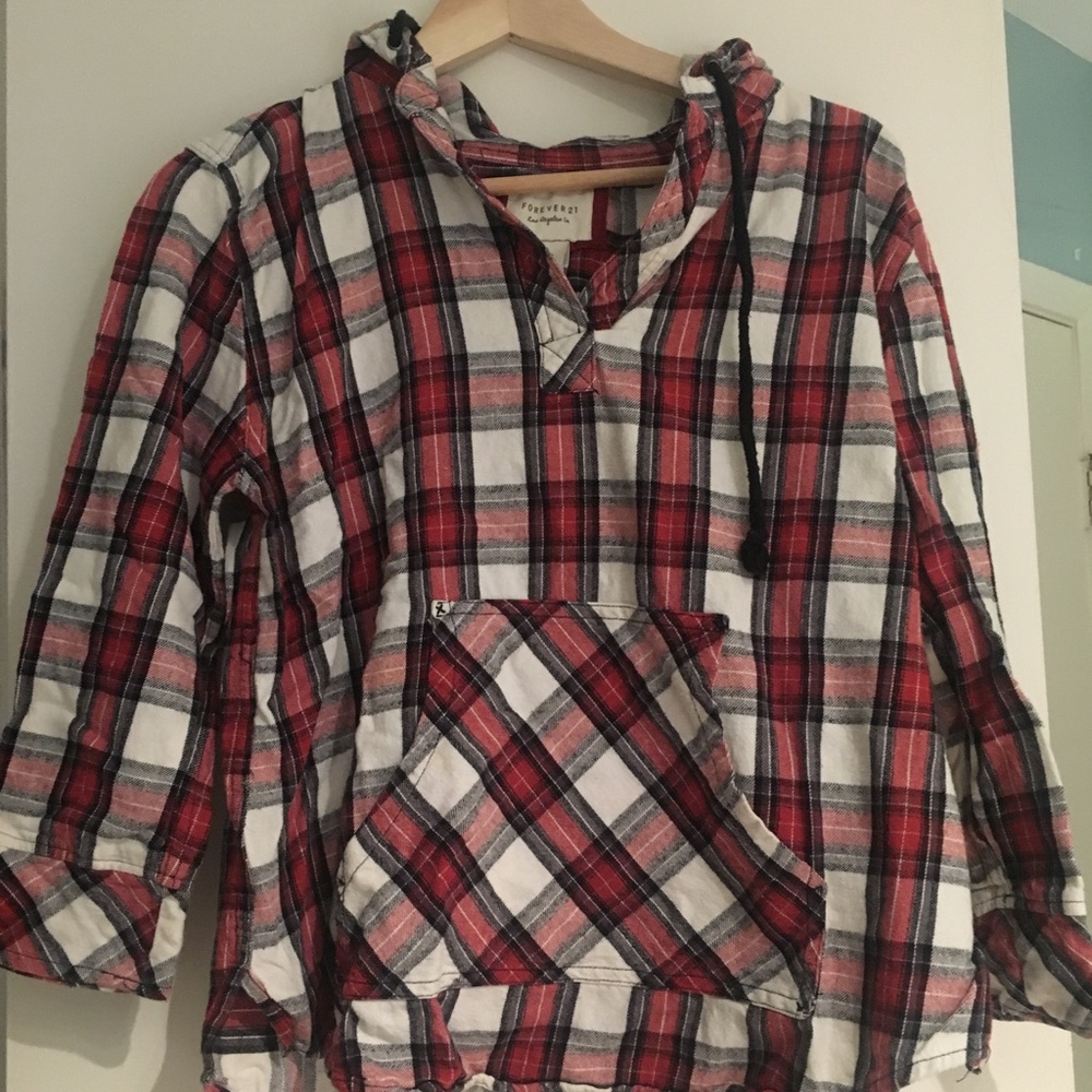 Red flannel top